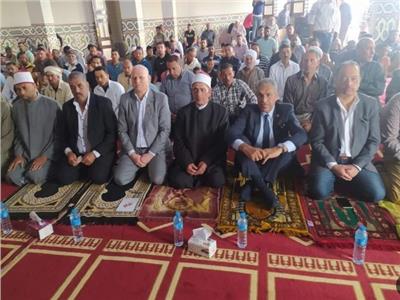  افتتاح مسجد فاطمة الزهراء بمنطقة الرسوة في دمياط