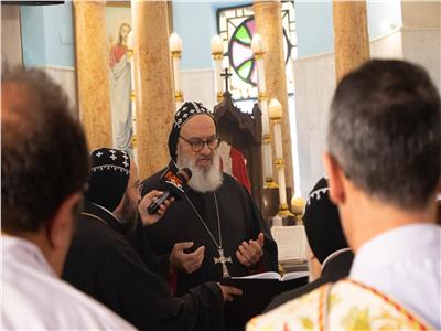 رئيس أساقفة الكنيسة الأسقفية يزور رئيس الكنيسة السريانية    