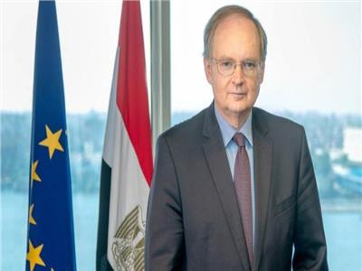 سفير الاتحاد الأوروبي: دعم قطاع المياه حجر الزاوية في الشراكة الإستراتيجية بين الاتحاد ومصر