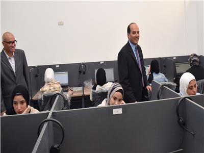 رئيس جامعة العريش يتابع سير الامتحانات ويطالب سرعة إعلان النتائج