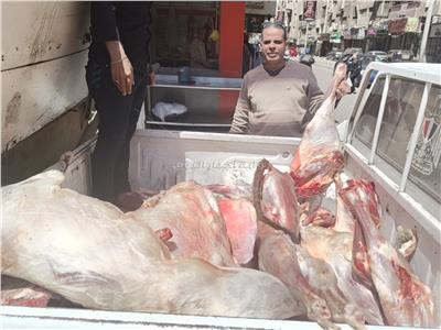 محافظة الجيزة تضبط ٢٠ طنا و٨١٣ كجم مواد غذائية فاسدة