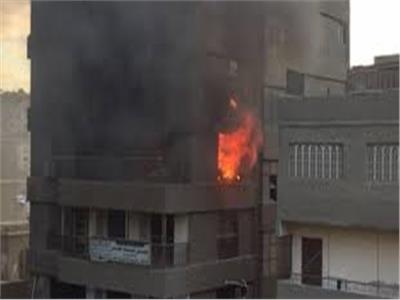  إخماد حريق داخل شقة سكنية بفيصل