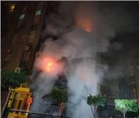 بالصور| إصابة 3 أشخاص بحالات اختناق نتيجة نشوب حريق بعقار بمدينة نصر