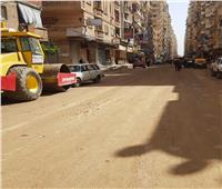 محافظ الإسكندرية يشدد على إنهاء إعادة الرصف بشوارع الفلكي  