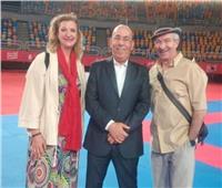 مشرف الاتحاد الدولي يشيد باستعدادت مصر لاستضافة بطولة الدوري العالمي للكاراتيه