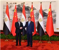 الرئيس السيسي ونظيره الصيني يتفقان على ضرورة وقف إطلاق النار فوراً في غزة