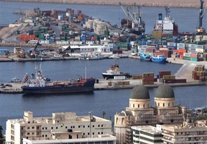 ميناء بنغازي الليبي