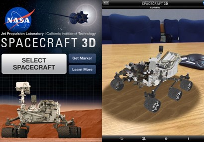 تطبيق ناسا Spacecraft 3D