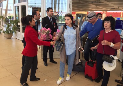 مطار شرم الشيخ يستقبل  أول رحلة من أوزبكستان