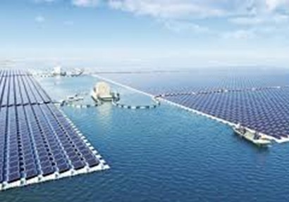 أكبر محطة عائمة للطاقة الشمسية في العالم بالصين