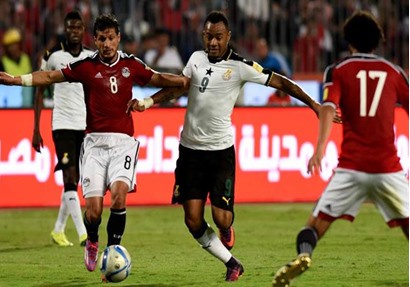 مباراة مصر وغانا - أرشيفية