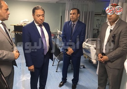 وزير الصحة د.أحمد عماد يتفقد مستشفى الأقصر