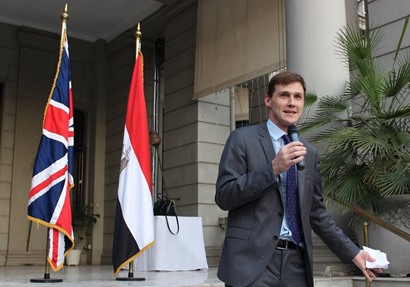 سفير المملكة المتحدة لدى مصر جون كاسن