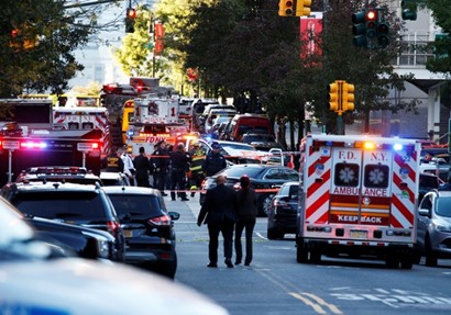 حادث مانهاتن - صورة من رويترز
