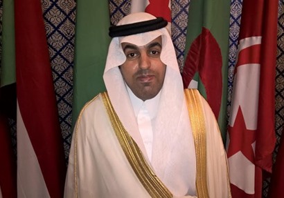 رئيس البرلمان العربى مشعل بن فهم السلمى