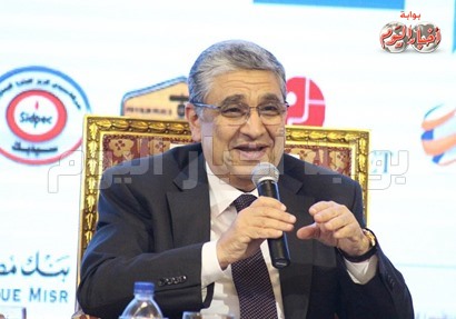 وزير الكهرباء والطاقة المتجددة د.محمد شاكر - تصوير كريم جاد