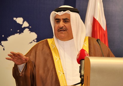  الشيخ خالد بن احمد آل خليفة وزير الخارجية البحريني