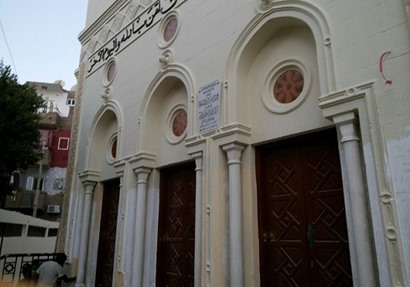 مسجد الشيخ عبد الباسط عبد الصمد بعد أعمال الترميم