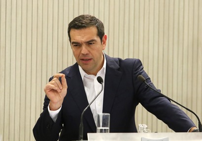 رئيس وزراء اليونان أليكسيس تسيبراس