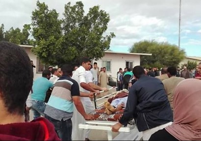  المصابين في تفجير مسجد الروضة