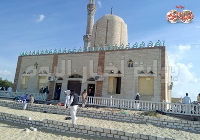مسجد الروضة بالعريش