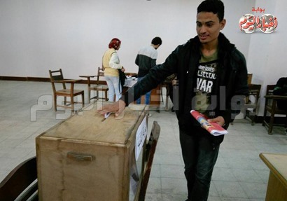 انتظام انتخابات إتحاد الطلاب بكلية الزراعة جامعة عين شمس