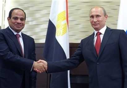 قمة مصرية روسية بين الرئيسين السيسي ونظيره الروسي بوتين 