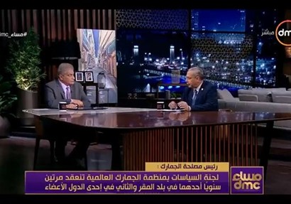 رئيس مصلحة الجمارك المصرية مجدي عبدالعزي