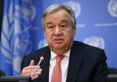 الأمين العام للأمم المتحدة أنطونتيو جوتيريش