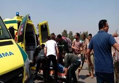  حادث انقلاب اتوبيس بطريق السويس – القاهرة