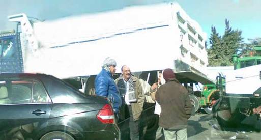 سائقو اللوري يطلبون مقلب للقمامة بمدينة نصر 