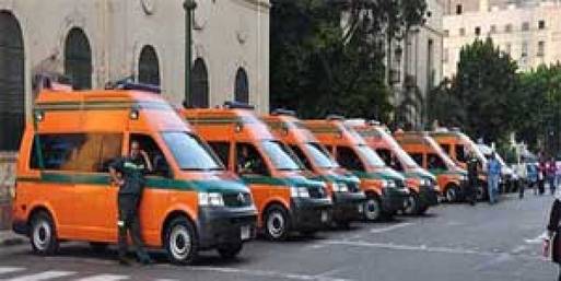 63 سيارة إسعاف و8 عيادات متنقلة لتأمين جمعة "العزة والكرامة" ==