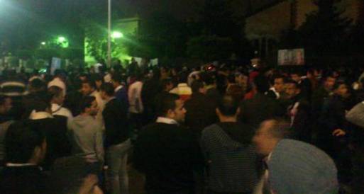 متظاهرو بورسعيد يعتدون على ناديي الشرطة والجيش