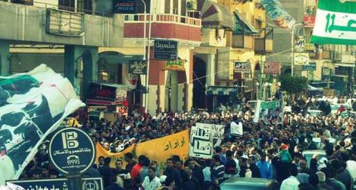 ألتراس المصري ينظم مسيرة صامتة في ذكري وفاة " بلال "