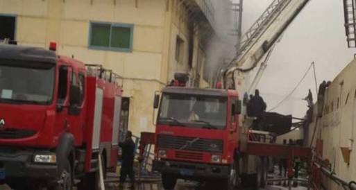  حريق هائل بمصنع "توشيبا العربي" بالمنوفية وإصابة العشرات