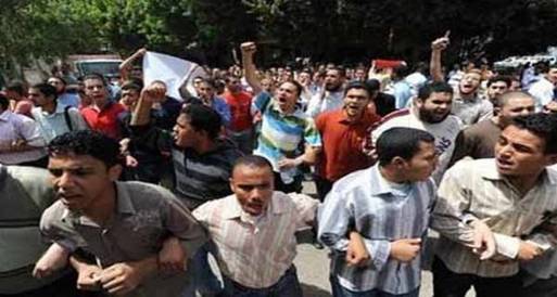 مظاهرة لطلاب عين شمس ضد "العسكري"