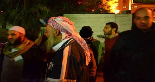 محمد الظواهري يشارك في اعتصام العباسية