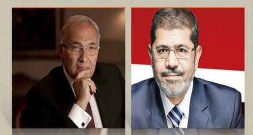 مرسي يتفوق على شفيق بالإسكندرية