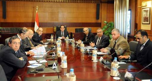 الجنزوري يبحث مستقبل السياسة التعدينية في مصر