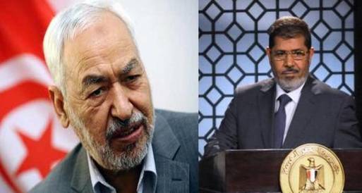 نجل مرسي: إشاعة تكريمي للغنوشي إهانة لمصر وتونس