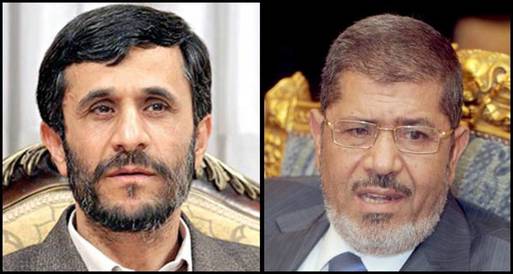 "نجاد" يدعو "مرسي" لحضور قمة عدم الانحياز بطهران