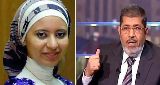 مرسي يعود من أديس بابا وبصحبته الصحفية شيماء عادل 