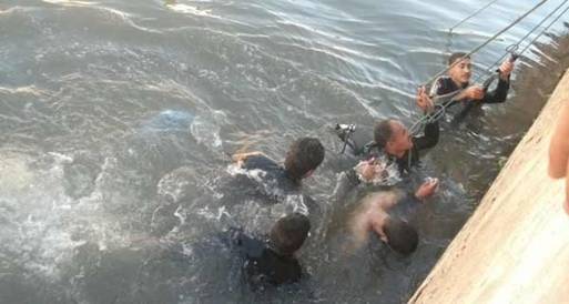 غرق مزارعين أثناء قيامهما بالصيد في حوش عيسى 