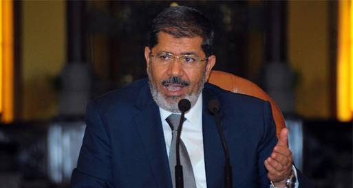مرسي يهنئ أبو شاقور بفوزه بمنصب رئيس وزراء ليبيا