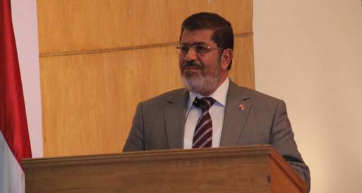  مرسي :لا عداء بين الشعبين المصري والأمريكي.. ونحن حلفاء بمنطق الشراكة