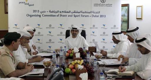 دبي تستضيف ملتقى السلام والرياضة في أبريل 2013
