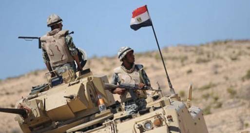 العثور علي دانة مدفع من مخلفات الحرب وسط سيناء