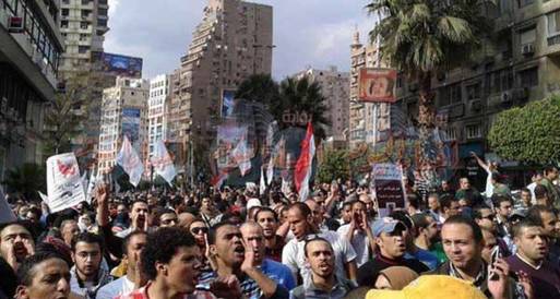 مسيرة حزب الوفد تتجه للتحرير