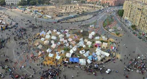 هدوء حذر يسود ميدان التحرير