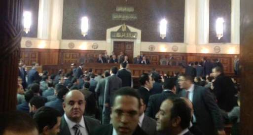 اجتماع مغلق بين أعضاء النيابة العامة ورئيس مجلس القضاء الأعلى 